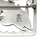 ジョージ・ジェンセン Georg Jensen イルカモチーフ 251 シルバー シルバー925 ブローチ AG925 ヴィンテージ