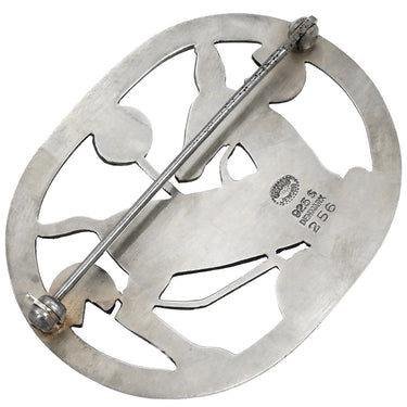 ジョージ・ジェンセン Georg Jensen 鹿モチーフ 256 シルバー シルバー925 ブローチ DEER アニマル AG925 ヴィンテージ