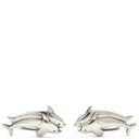 ジョージ・ジェンセン Georg Jensen イルカモチーフ タイピン カフスセット 73・129 シルバー シルバー925 タイピン AG925 タイバー カフリンクス