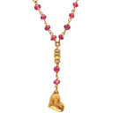 スタージュエリー STAR JEWELRY ミステリアスハート イエローゴールド K18YG ダイヤモンド ネックレス 750YG Au750 18金 色石 ダイヤ