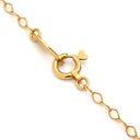 スタージュエリー STAR JEWELRY ミステリアスハート イエローゴールド K18YG ダイヤモンド ネックレス 750YG Au750 18金 色石 ダイヤ