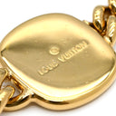 ルイヴィトン LOUIS VUITTON ID LV ブレス M61092 ゴールド×シルバー GP ブレスレット LVマーク