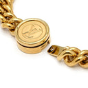 ルイヴィトン LOUIS VUITTON ID LV ブレス M61092 ゴールド×シルバー GP ブレスレット LVマーク