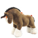 エルメス HERMES エルミー PM ナチュラル アクリル レザー ぬいぐるみ 茶 馬 ポニー