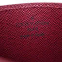 ルイヴィトン LOUIS VUITTON ポルト カルト サーンプル M60703 フューシャ モノグラムキャンバス カードケース 茶 カード入れ パスケース 定期入れ