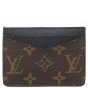 ルイヴィトン LOUIS VUITTON カードケース ネオ ポルト カルト M60166 モノグラムマカサー モノグラムキャンバス レザー カードケース 茶 黒 カード入れ パスケース 定期入れ