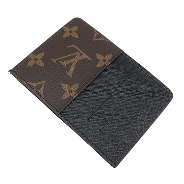 ルイヴィトン LOUIS VUITTON カードケース ネオ ポルト カルト M60166 モノグラムマカサー モノグラムキャンバス レザー カードケース 茶 黒 カード入れ パスケース 定期入れ