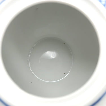 ロイヤルコペンハーゲン ROYAL COPENHAGEN ブルーフルーテッド 急須 湯呑み5客 6点セット ブルー×ホワイト 陶磁器 食器 茶器セット 青 白 つる欠品