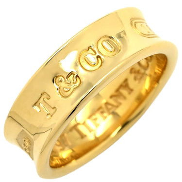 ティファニー Tiffany & Co 1837 イエローゴールド K18YG リング 指輪 T&Co. Au750 18K 9.5号