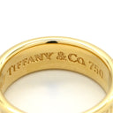 ティファニー Tiffany & Co 1837 イエローゴールド K18YG リング 指輪 T&Co. Au750 18K 9.5号