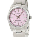 腕時計 ロレックス ROLEX オイスター パーペチュアル 34 124200 自動巻き レディース 新品同様 ランダム番 キャンディピンク