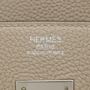 エルメス HERMES バーキン30 トゥルティエールグレー トゴ ハンドバッグ シルバー金具 グレージュ