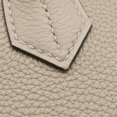 エルメス HERMES バーキン30 トゥルティエールグレー トゴ ハンドバッグ シルバー金具 グレージュ