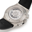 腕時計 ウブロ HUBLOT クラシック フュージョン クロノグラフ チタニウム 521.NX.1171.LR 自動巻き メンズ ブラック 黒 デイト