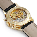 腕時計 ブライトリング BREITLING ナビタイマー メカニック K11022.1 手巻き メンズ K18YG無垢 ブラック クロノグラフ 日本限定