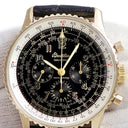 腕時計 ブライトリング BREITLING ナビタイマー メカニック K11022.1 手巻き メンズ K18YG無垢 ブラック クロノグラフ 日本限定