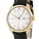 腕時計 オメガ OMEGA デ ヴィル トレゾア 435.53.40.22.02.001 手巻き メンズ K18YG無垢 シルバー バー パワーリザーブ