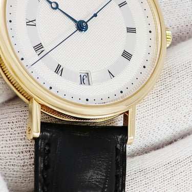 腕時計 ブレゲ BREGUET クラシック ツインバレル 5930BA/12/986 自動巻き メンズ K18YG無垢 ギヨシェ デイト スモセコ コインエッジ