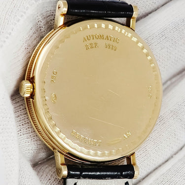 腕時計 ブレゲ BREGUET クラシック ツインバレル 5930BA/12/986 自動巻き メンズ K18YG無垢 ギヨシェ デイト スモセコ コインエッジ