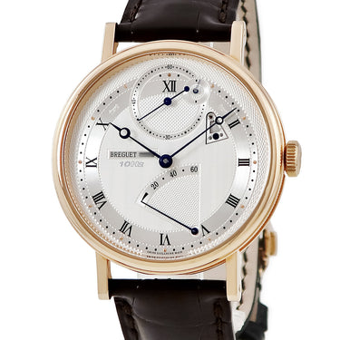 腕時計 ブレゲ BREGUET クラシック クロノメトリー 7727 7727BR/12/9WU 手巻き メンズ K18RG無垢 ローマン ギヨシェ スモールセコンド