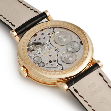 腕時計 ブレゲ BREGUET クラシック クロノメトリー 7727 7727BR/12/9WU 手巻き メンズ K18RG無垢 ローマン ギヨシェ スモールセコンド