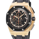 腕時計 オーデマピゲ AUDEMARS PIGUET ロイヤルオーク オフショア クロノグラフ 26401RO.OO.A002CA.02 自動巻き メンズ K18PG×セラミック 黒