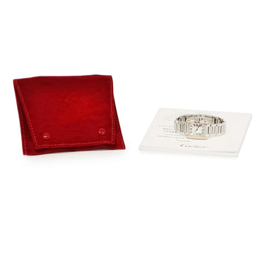 腕時計 カルティエ Cartier タンク アングレーズ SM W3TA0002 クオーツ レディース K18PG×SS コンビ 純正ダイヤ ギョウシェ