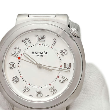 腕時計 エルメス HERMES エルメスカット GM 36mm SD1.510 自動巻き メンズ レディース アラビア 夜光インデックス