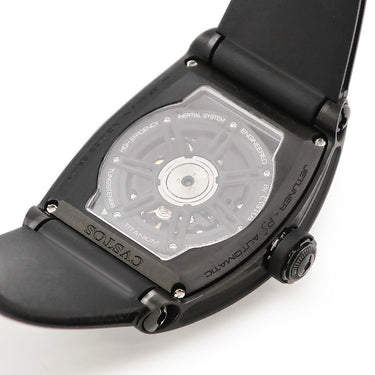 腕時計 クストス CVSTOS チャレンジ ジェットライナー2 P-S オートマティック CVT-JET2-PS BKTT 自動巻き メンズ OH済 黒 限定20本