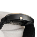 腕時計 ベル&ロス BELL＆ROSS カーボンフィニッシュ デイト BR02-20-S 自動巻き メンズ K18PG×ブラックPVD加工SS コンビ 黒 ダイバーズ