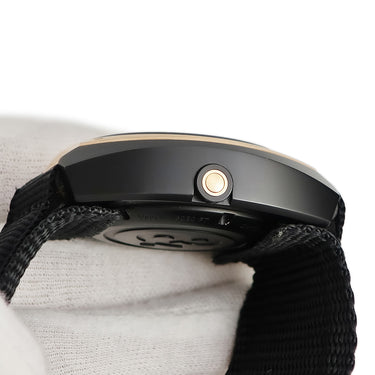 腕時計 ベル&ロス BELL＆ROSS カーボンフィニッシュ デイト BR02-20-S 自動巻き メンズ K18PG×ブラックPVD加工SS コンビ 黒 ダイバーズ