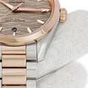 腕時計 オメガ OMEGA シーマスター アクアテラ 220.20.38.20.06.001 自動巻き レディース K18セドナゴールド×SS コンビ 波模様