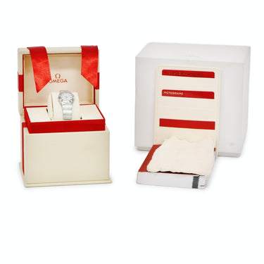 腕時計 オメガ OMEGA コンステレーション ブラッシュクォーツ 123.10.24.60.05.001 クオーツ レディース ホワイト シェル