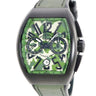 腕時計 フランクミュラー FRANCK MULLER ヴァンガード カモフラージュ V45CCDT 自動巻き メンズ 迷彩 クロノグラフ デイト ブラックPVD