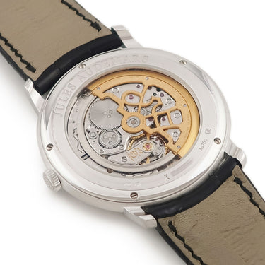 腕時計 オーデマピゲ AUDEMARS PIGUET ジュール オーデマ エクストラシン 15180BC.OO.A002CR.01 自動巻き メンズ K18WG無垢 シルバー