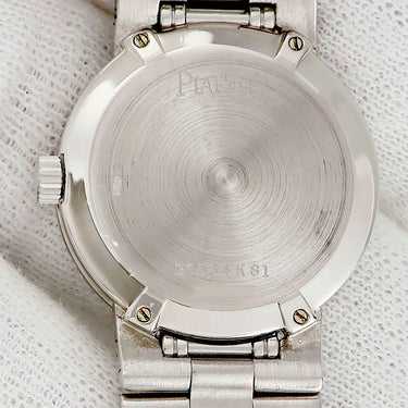 腕時計 ピアジェ PIAGET ダンサー 90564K81 手巻き レディース K18WG無垢 純正ダイヤ パヴェ ラウンド