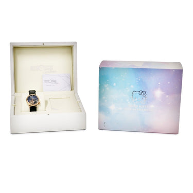 腕時計 メモリジン MEMORIGIN ハローキティ コスモ トゥールビヨン K.T.DX 手巻き メンズ レディース 新同 純正ダイヤ キティ生誕45周年