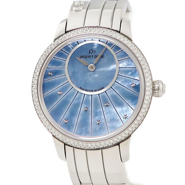 腕時計 ジャケ・ドロー Jaquet Droz プティ ウール ミニット 35mm J005000170 自動巻き メンズ レディース 純正ダイヤ シェル ラウンド