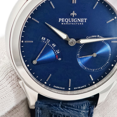 腕時計 ペキニエ マニュファクチュール PEQUIGNET MANUFACTURE ロワイヤル オリジン 9010173 自動巻き メンズ スモセコ パワーリザーブ表示 限定