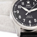 腕時計 IWC IWC パイロット ウォッチ マーク XX IW328201 自動巻き メンズ ブラック 黒 デイト アラビア マーク20