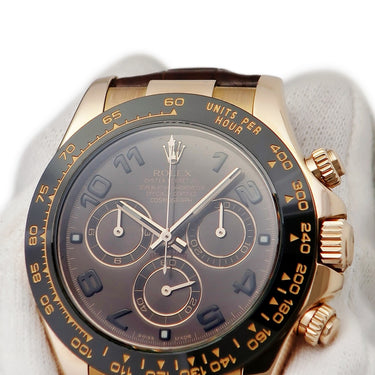 腕時計 ロレックス ROLEX コスモグラフ デイトナ 116515LN G番 自動巻き メンズ G番 K18エバーローズゴールド無垢 チョコレート