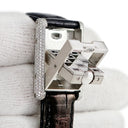 腕時計 カルティエ Cartier タンク バスキュラント SM WA203531 クオーツ レディース K18WG無垢 純正ダイヤ 角型 反転ケース