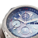 腕時計 ブライトリング BREITLING ベントレー GT MOP ジャパン エディション A133627X/BE63 自動巻き メンズ ブルー シェル 日本限定