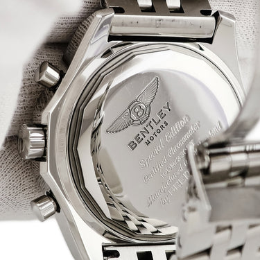 腕時計 ブライトリング BREITLING ベントレー GT MOP ジャパン エディション A133627X/BE63 自動巻き メンズ ブルー シェル 日本限定