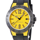 腕時計 ブルガリ BVLGARI ディアゴノ マグネシウム 41 DG41SMC DG41C10SMCVD 自動巻き メンズ イエロー デイト バー アラビア