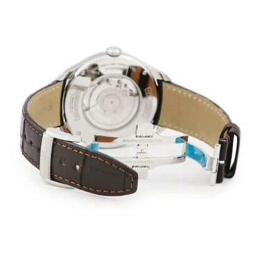 腕時計 ボーム&メルシエ BAUME&MERCIER クリフトン ビッグデイト パワーリザーブ M0A10205 自動巻き メンズ アラビア バー