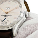 腕時計 ボーム&メルシエ BAUME&MERCIER クリフトン ビッグデイト パワーリザーブ M0A10205 自動巻き メンズ アラビア バー