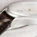 腕時計 ボーム&メルシエ BAUME&MERCIER クリフトン ビッグデイト パワーリザーブ M0A10205 自動巻き メンズ アラビア バー