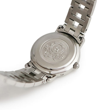 腕時計 エルメス HERMES クリッパー CL4.210.431/3758 クオーツ レディース ピンクゴールドカラー デイト アラビア