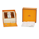 腕時計 エルメス HERMES クリッパー CL4.210.431/3758 クオーツ レディース ピンクゴールドカラー デイト アラビア